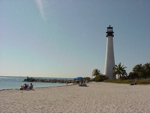 Cyberlights Lighthouses - Cape Florida Lighthouse