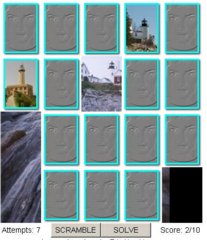 Cyberlights Lighthouses Concentration
