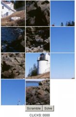 Cyberlights Lighthouses Sliding Puzzles