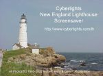 Cyberlights Lighthouses - New England Screensaver