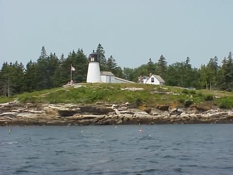 Cyberlights Lighthouses - Burnt Island Lighthouse