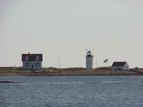 Cyberlights Lighthouses - Goat Island Lighthouse