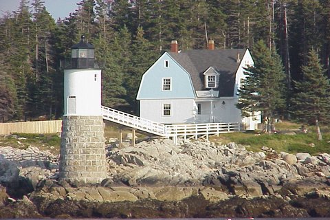 Cyberlights Lighthouses - Isle Au Haut Lighthouse