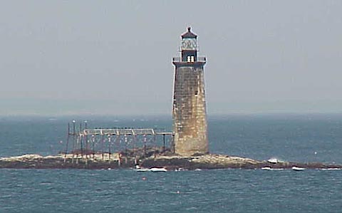 Cyberlights Lighthouses - Ram Island Ledge Lighthouse