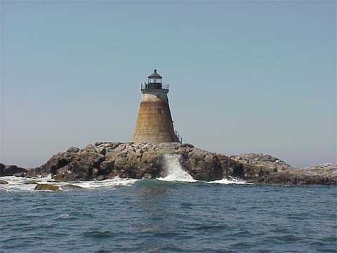 Cyberlights Lighthouses - Saddleback Ledge Lighthouse