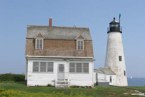 Cyberlights Lighthouses - Wood Island Lighthouse