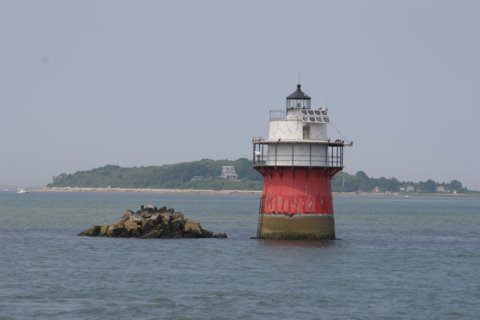 Cyberlights Lighthouses - Duxbury Pier Lighthouse