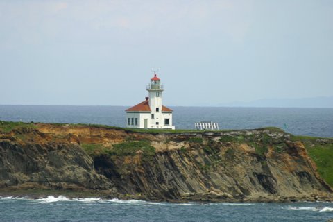 Cyberlights Lighthouses - Cape Arago Lighthouse