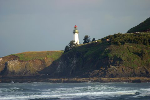 Cyberlights Lighthouses - Yaquina Head Lighthouse